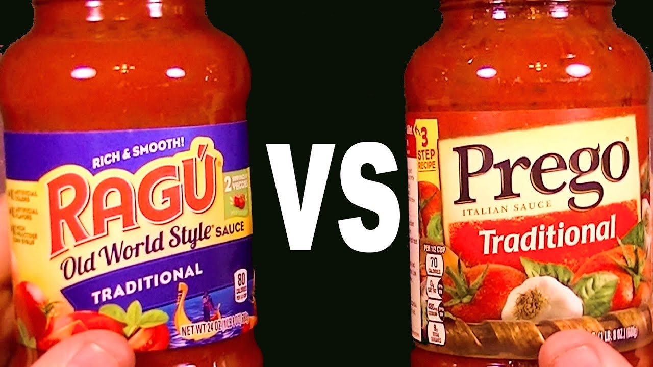 Prego vs Ragu 